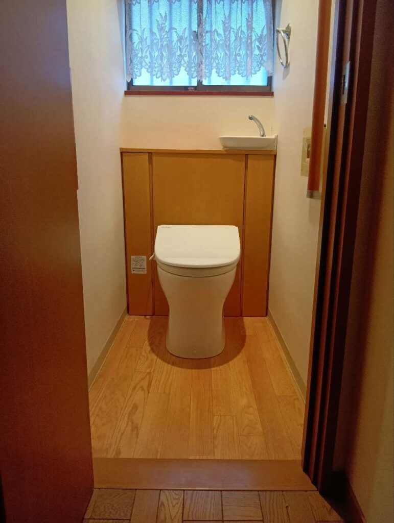 20260305松戸LIXILアメージュ便器+CW-D11 ビフォー