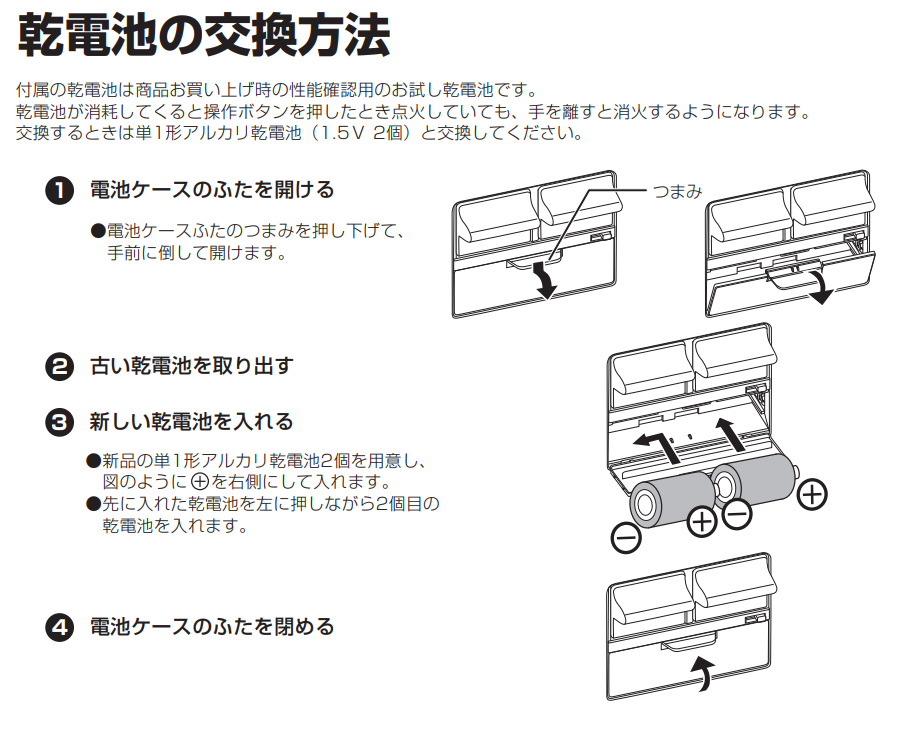 PKD-N36電池交換について