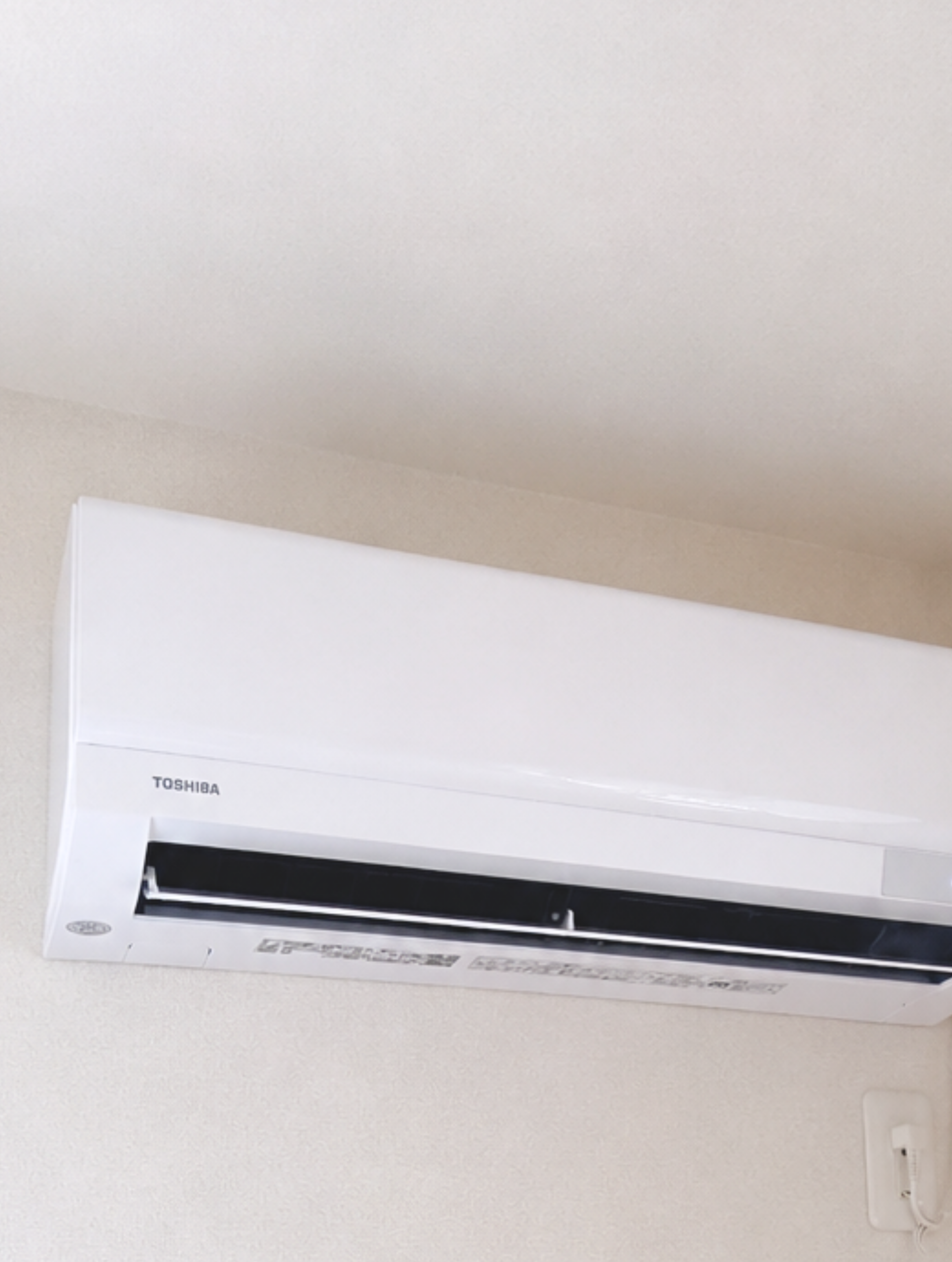 東芝 RAS-2214TL 室内機 施工後