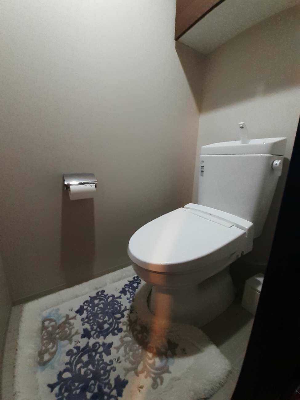 トイレ本体交換と内装リフォーム 施工前