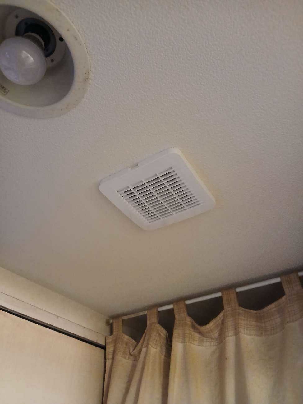 交換後の3室換気吸い込み口