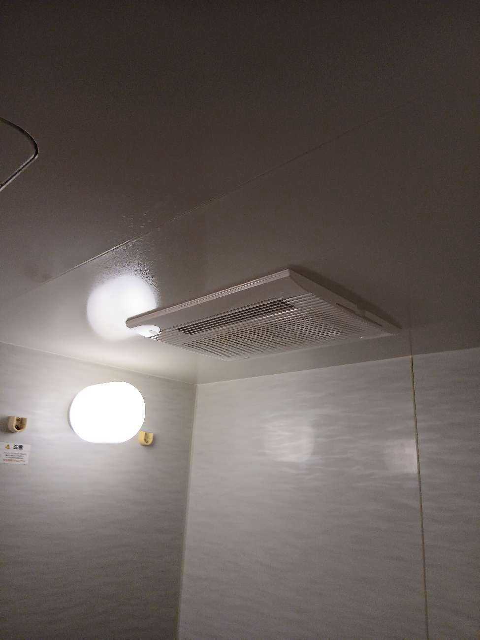 MAX BS-133HM-2へ交換した浴室暖房換気乾燥機